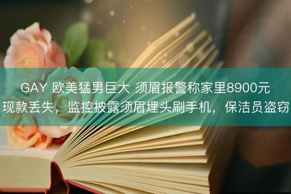 GAY 欧美猛男巨大 须眉报警称家里8900元现款丢失，监控披露须眉埋头刷手机，保洁员盗窃